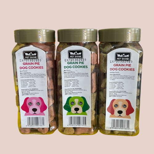 pet shine dog cookies